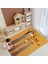 Nesa_Decor Yıkanabilir Hd Dijital Baskı Kaymaz Dokuma Taban Zürafa Desenli Halı Yolluk ve Çocuk Halısı 2