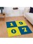 Nesa_Decor Taraftar Halısı Şampiyon Antialerjik Makinede Yıkanabilir Kaymaz Tabanlı Çocuk Halısı 1
