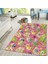 Nesa_Decor Kız Çocuk Odası Eğitici Oyun Halısı Bambu Kalite Yıkanabilir 2