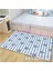 Nesa_Decor Gemici Çapa Desenli Halı Dijital Baskı Kaymaz Taban Yıkanabilir Denizci Halısı 2