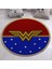 Nesa_Decor Wonder Women Kız Geç Odası Simli Süper Kahraman Halısı 2