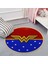 Nesa_Decor Wonder Women Kız Geç Odası Simli Süper Kahraman Halısı 3