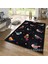 Nesa_Decor Kuş Desenli Modern Halı Dijital Baskı Oda Halısı Kaymaz Taban 3