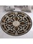 Nesa_Decor Barok Madalyon Halısı & Dairesel Halı & Hd Kalite Baskı Halı & Kalın Baskı Halı 3