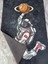 Nesa_Decor Astronot Figürlü Dekoratif Genç Odası Halısı & Hd Kalite Baskı Halı 4