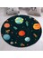 Nesa_Decor Uzay Desenli Baskı Halı & Roket Motifli Halı & Çocuk Odası Halısı 1