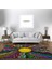 Nesa_Decor Güneş Özel Tasım Renkli Oturma Odası & Salon Halısı 1
