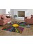 Nesa_Decor Güneş Özel Tasım Renkli Oturma Odası & Salon Halısı 3