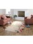 Nesa_Decor Gül Desenli Dekoratif Oturma Odası & Salon Kış Bahçesi Halısı 3