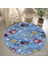 Nesa_Decor Kaymaz Taban Yıkanabilir Eğlence Desenli Hd Dijital Baskılı Çocuk Oyun Halısı 2