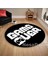 Nesa_Decor Genç Odası Halısı Game Over Desen Siyah Dokuma Taban Halı 1