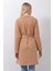 Pınkmark Kadın Iki Iplik Örme Düğmesiz Kuşaklı Camel Trençkot Ceket PMCK25502 3