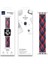 Apple Watch 38MM Wiwu Braided Solo Loop Contrast Color Small Saat Kordon Kayış Bileklik 5