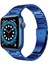 Apple Watch 38MM Wiwu Ultra Thin Steel Belt Three Beads Metal Saat Kordon Kayış Bileklik 1
