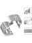 Apple Watch 38MM Wiwu Ultra Thin Steel Belt Three Beads Metal Saat Kordon Kayış Bileklik 5