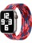 Apple Watch 42MM Wiwu Braided Solo Loop Contrast Color Large Saat Kordon Kayış Bileklik 2