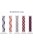 Apple Watch 42MM Wiwu Braided Solo Loop Contrast Color Large Saat Kordon Kayış Bileklik 3