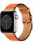 Apple Watch 44MM Wiwu Attleage Watchband Hakiki Deri Saat Kordon Kayış Bileklik 2