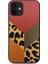 Apple iPhone 12 Kılıf Kajsa Glamorous Serisi Leopard Combo Kapak 1
