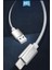 WP201 Mfı Lightning USB Kablo 2.4A Hızlı Şarj Kablosu 100 cm Naylon Örgü 3