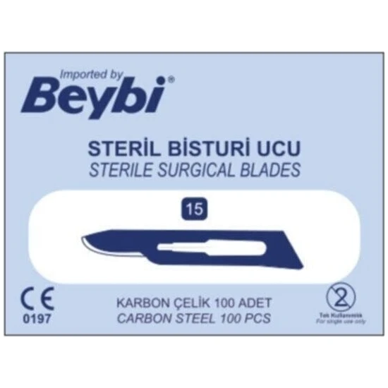 Beybi 15 No Beybi Bistür- I Ucu  1 Paket 100 Adet