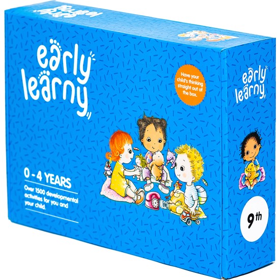 Early Learny İngilizce Bebek Eğitim Seti 9. Ay (Ciltli) - Beta Kids
