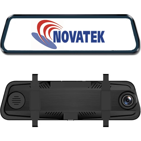 Novatek NT921GW+32GB Hafıza Kartlı 2k 1440P+1080P Gps Wifi Çift Yön IPS Dokunmatik Araç Kamerası