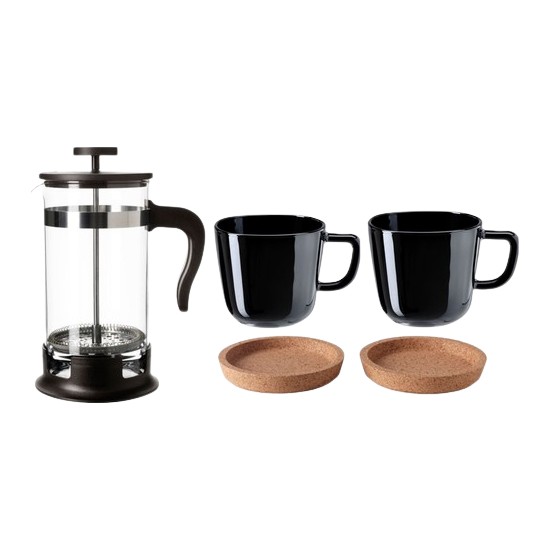 Ikea Upphetta French Press + 365 Bardak Altlığı + Backıg Fiyatı