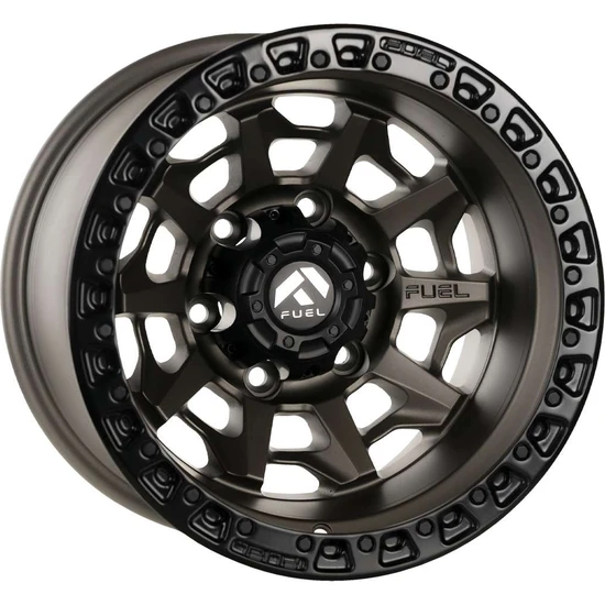 EMR-1261-06 10.0X15-5X139.7 ET20 110 Matt Bronze Black Lip Jant (4 Adet)