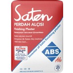 ABS Saten Perdah Alçısı 1 kg Alçıpan İçin Yüksek Mukavemetli Pürüzsüz Yüzey Oluşturur