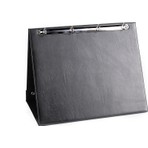 2K A4 Biala 4 Halka Prezentasyon Üçgen Evrak Sunum Klasörü 33 x 27 cm