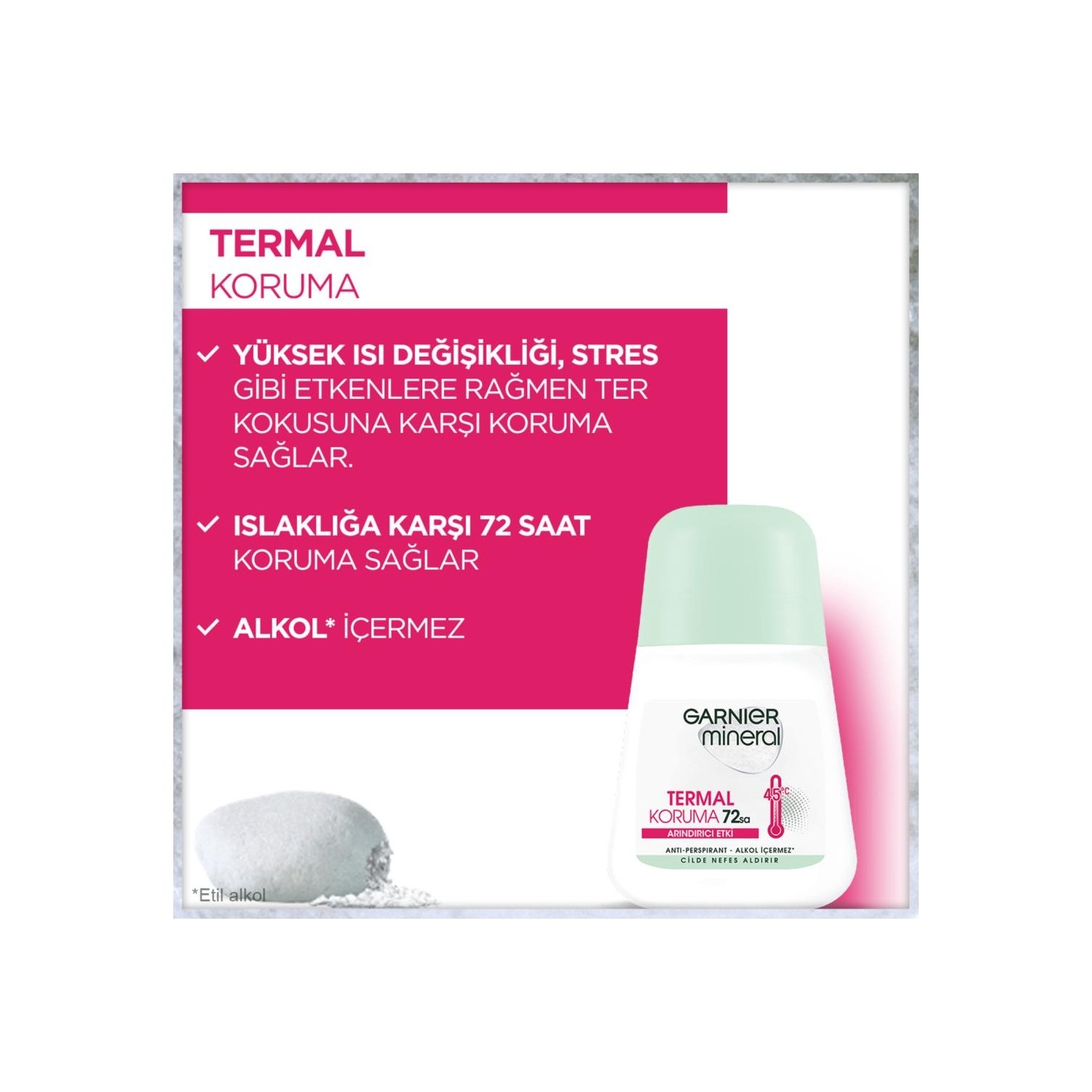 Garnier 5'li Garnier Mineral Termal Koruma RollOn Deodorant Fiyatı