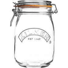 Kilner Klipsli Yuvarlak Kavanoz 1 Lt