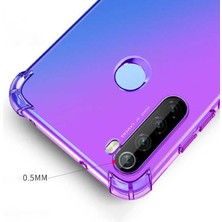 Aqua Aksesuar Xiaomi Redmi Note 8 Köşe Korumalı Şeffaf Darbe Emici Telefon Kılıfı