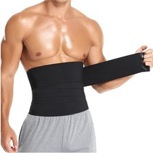 Sauna Suit Bele Dolamalı Kum Saati 3m Sarma Bel Korsesi Tummy Wrap Waist Trainer İnce