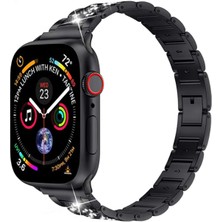 Wiwu Apple Watch Ultra 49MM Kordon Wiwu Three Beads Set Auger Metal Strap Kayış