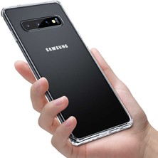 Benks Galaxy S10 Plus Kılıf Benks Magic Crystal Clear Glass Kapak