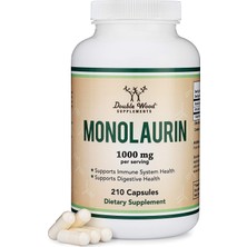 Double Wood Monolaurin 1000 Mg 210 Kapsul Support Immune Health Digestive Health Abd