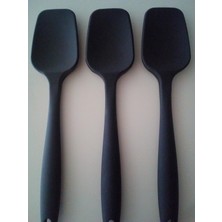 Pink Rose Bybirgül Büyük Boy Düz Silikon Spatula Set