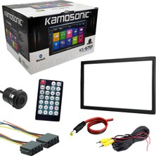 Kamosonic Double Teyp 7 4X45W Mirrorlink Bt/usb/sd/fm/aux Kameralı Kamosonıc KS-G753