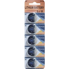 Beston Pil Düğme 2430 3V (Beşli Paket) Beston CR-2430