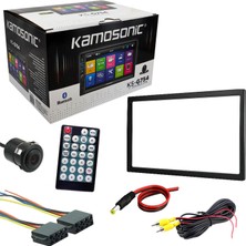 Kamosonic Double Teyp 7 4X45W Mirrorlink Bt/usb/sd/fm/aux Kameralı Kamosonıc KS-G754