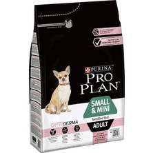 Pro Plan Small&mini Sensitive Skin Somonlu ve Pirinçli Küçük Irk Yetişkin Köpek Maması 3kg Optiderma