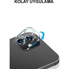 Case World Caseworld Apple iPhone 14 Plus Kamera Lensi Koruma Camı