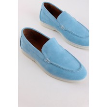 Nilufarr Camelia Bebe Mavi  Süet Kadın Casual Ayakkabı