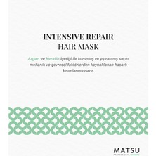 Matsu Intensive Hair Mask Yıpranmış Saçlar Için Yoğun Bakım Maskesi 500 ml