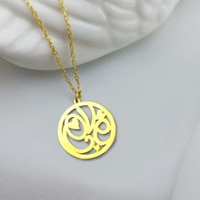 Vaoov 925 Ayar Gümüş Love Yazılı Kolye