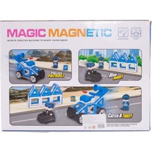 Magic Magnetic 40 Parça Polis Oyun Seti Magnetik JH8963