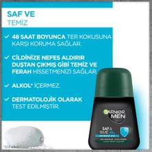 Garnier Men Saf ve Temiz Roll-On 50 ML