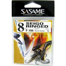 Sasame F-709 Bl Nickel Seigo Ringed Iğne - 3/0